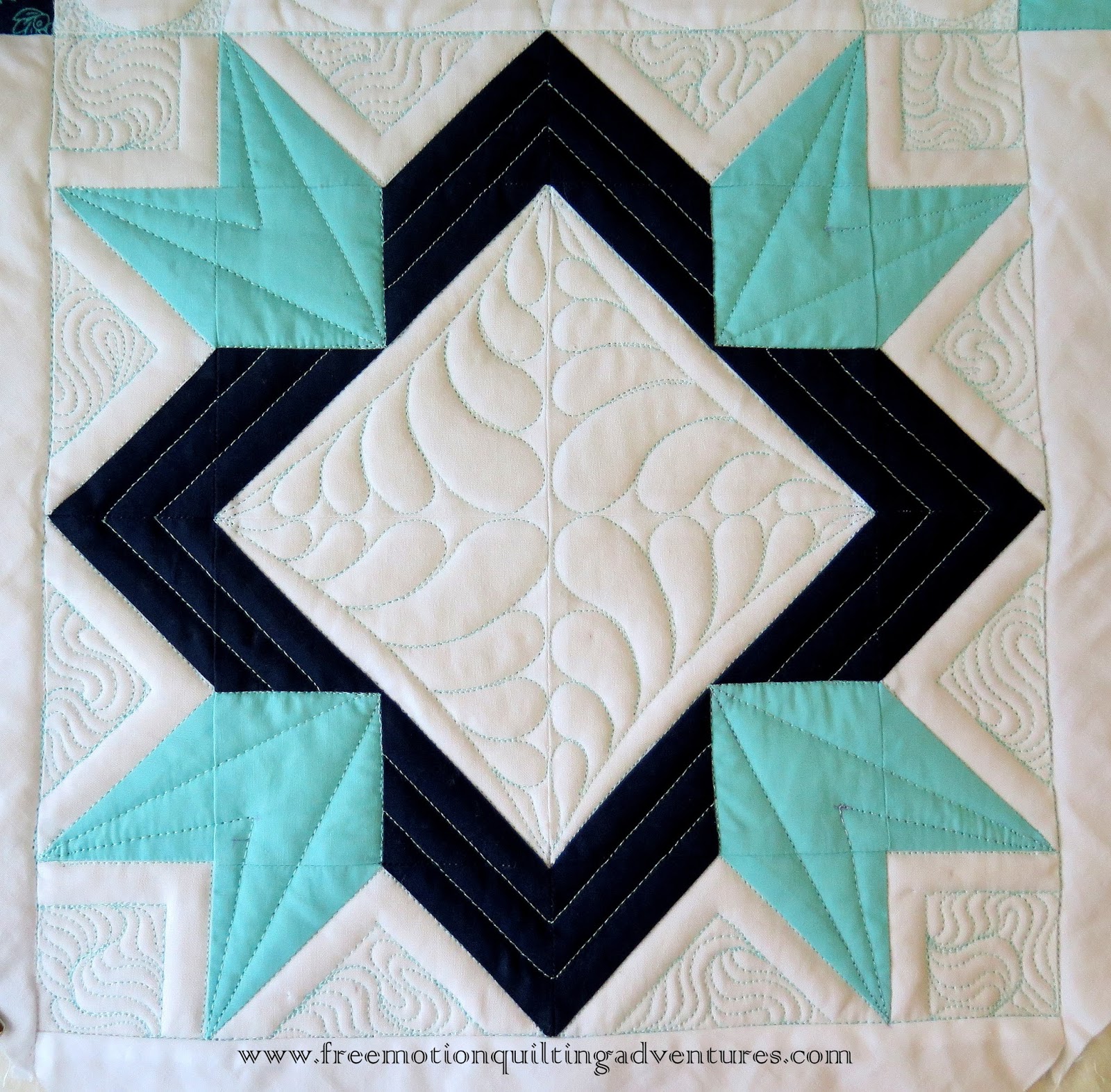 Amy's Free Motion Quilting Adventures Return to the Ruler Work Sampler