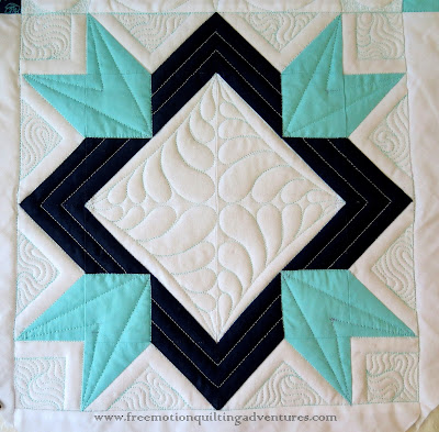 free motion quilting with rulers