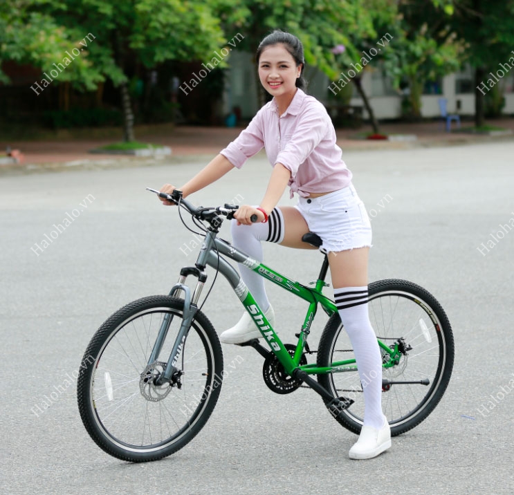 Mua xe đạp thể thao nữ giá rẻ - Đô Đô - Smile :)