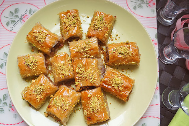 Almond and Pistachio Baklava