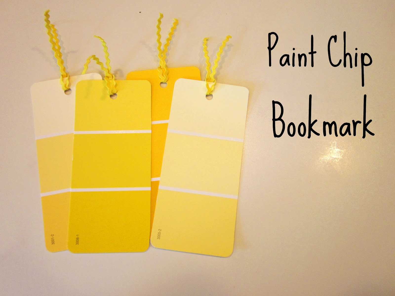 Fancy That Notion Lowes my new BFF + paint chip bookmarks