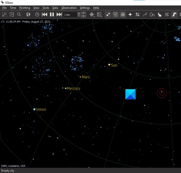 KStars 무료 천문학 소프트웨어