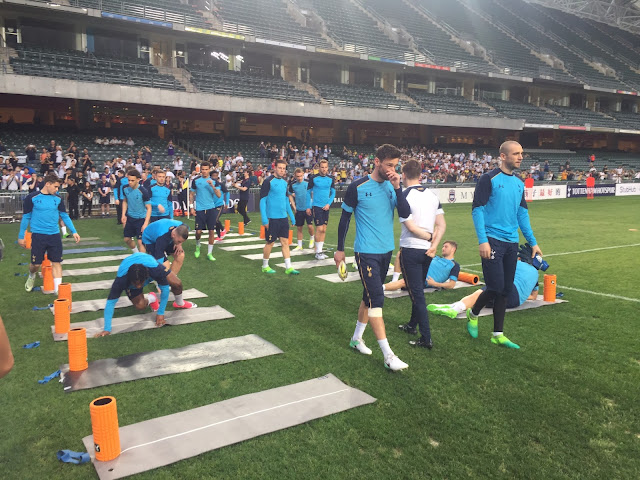 Spurs in Hong Kong.