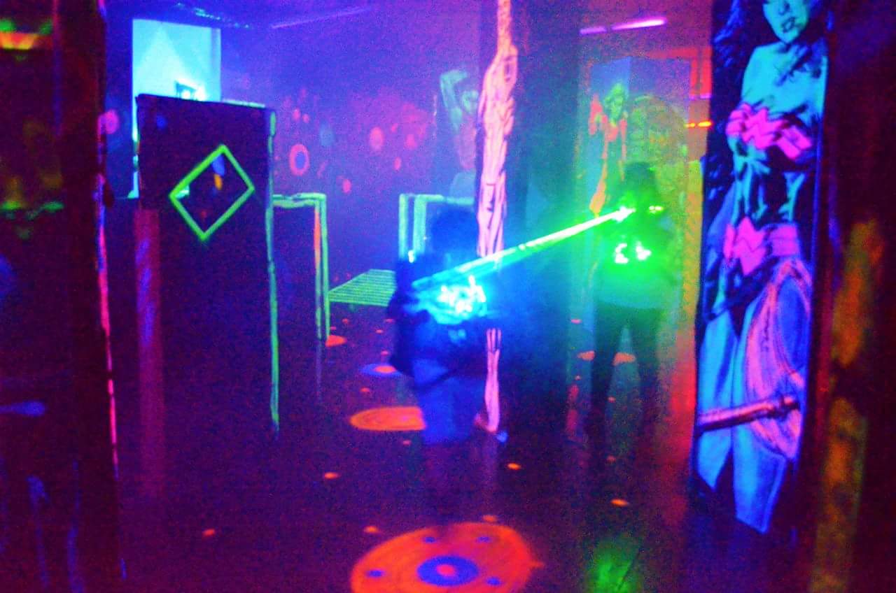 Amazing Jing for Life Laser tagging could be this fun at LAZER MAXX