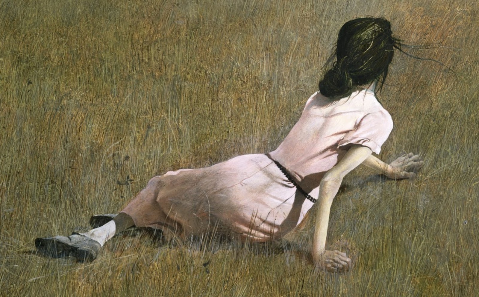 Andrew Wyeth Best Paintings Jesempire Andrew Wyeth Christinas World 1948 Detail3 MoMA