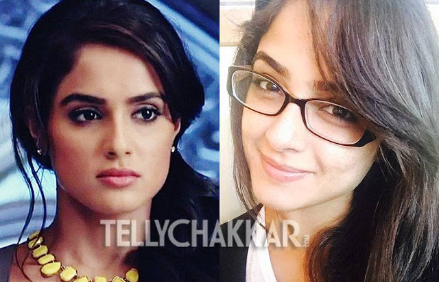Television Actress with and without makeup