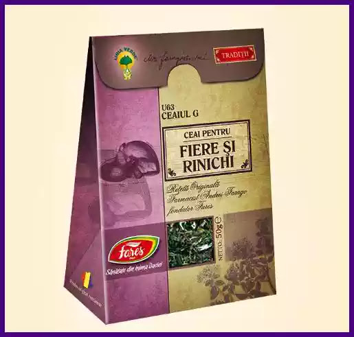 ceai fiere si rinichi fares