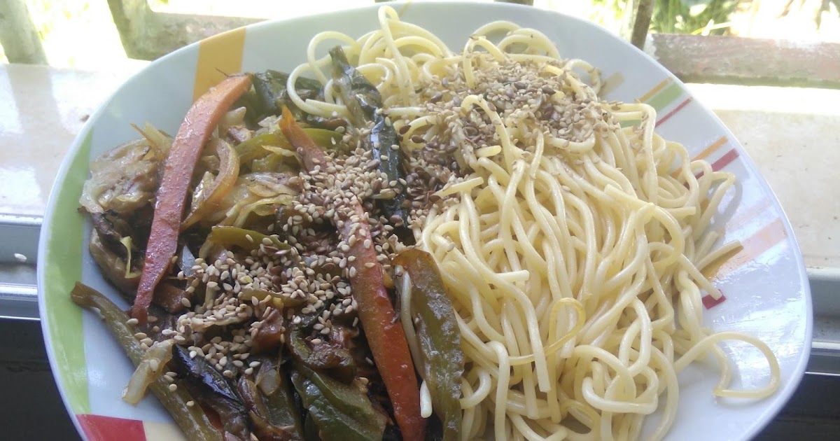 Cómo hacer chop suey vegetariano.