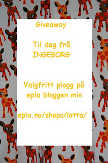 Give Away hos Ingeborg!