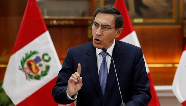 Martín Vizcarra en debate sobre vacancia presidencial