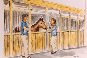 Equine veterinarian, equine, horse, horse dvm