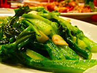 kai lan Chinese vegetables