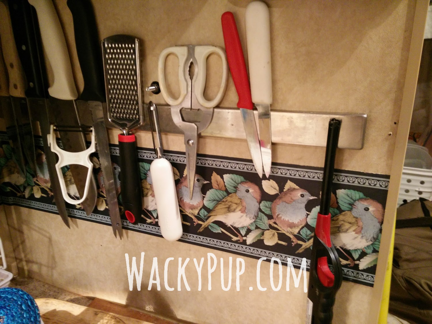 Wacky Pup How to Mount a TV on a Camper Wall DIY with Invisible