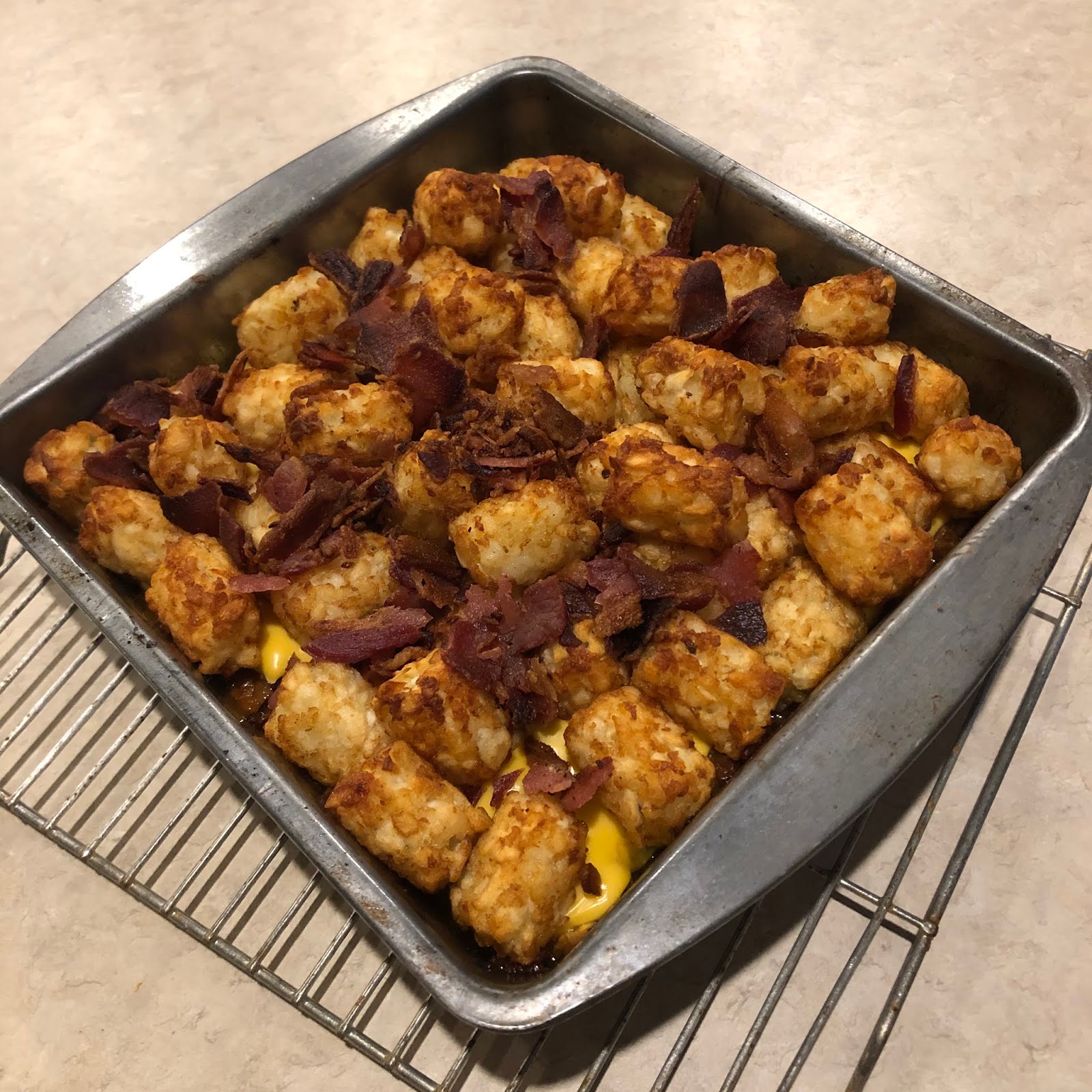 The Life and Times of Wendy Hue Bacon Cheeseburger Potato Casserole