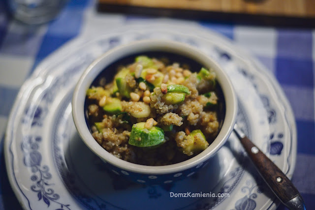 Quinoa z cukinią - Kuchnia w Kamiennym Domu