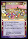 My Little Pony Herd of Adoring Fans Friends Forever CCG Card