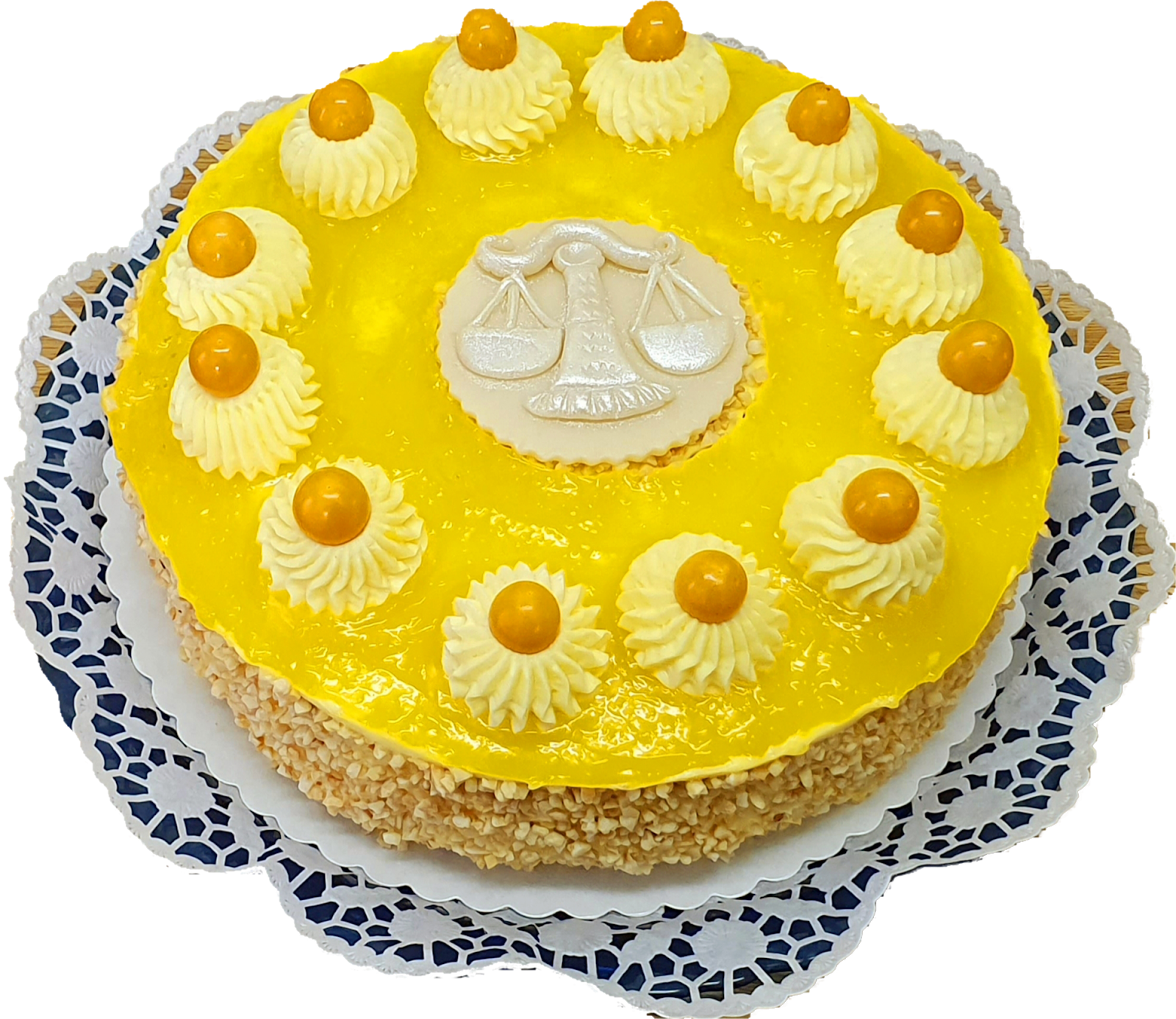 Lilian's Baking Inspiration Vanille & LemonClementine Curd Torte