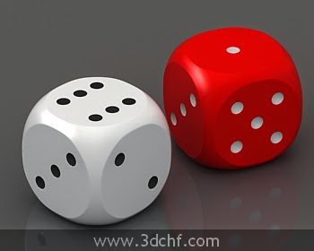 dice 3d model