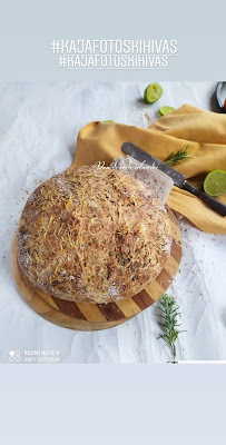 Pan de soda Irlandés con queso y tomillo