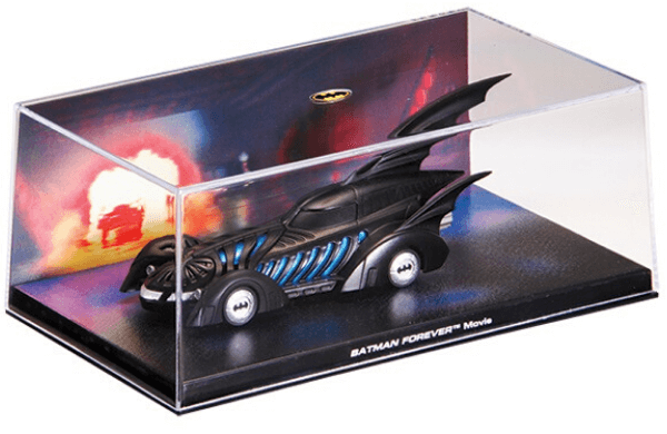 batman automobilia, coleccion batimoviles 1:43, batman forever movie 1995, batman forever movie 1:43