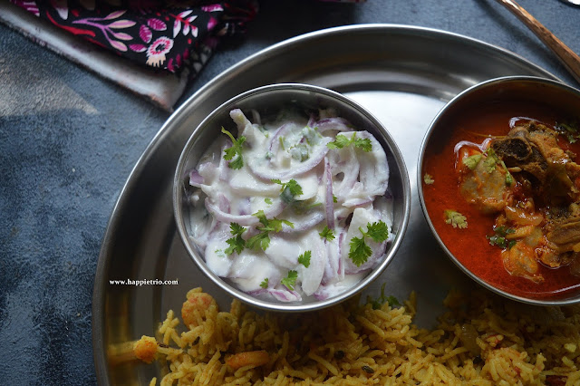 Onion Raita Recipe |How to make Onion Raita 