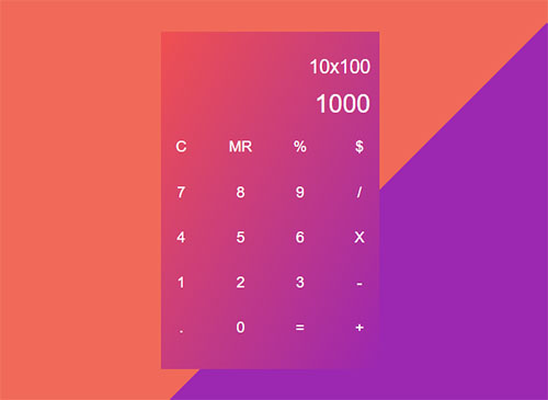 Making a Calculator only with CSS