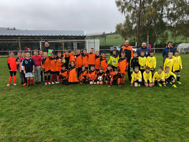 ESCB LES U11 EN PLATEAU AU BUISSON