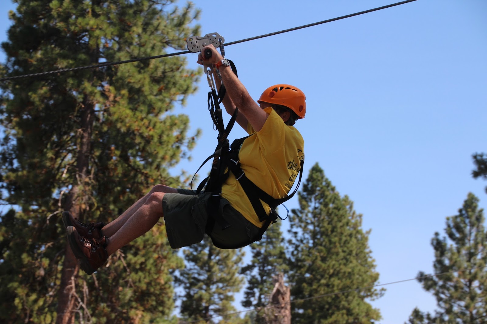 Ziplining Across the USA Friday August 16 Zip Idaho in Horseshoe Bend