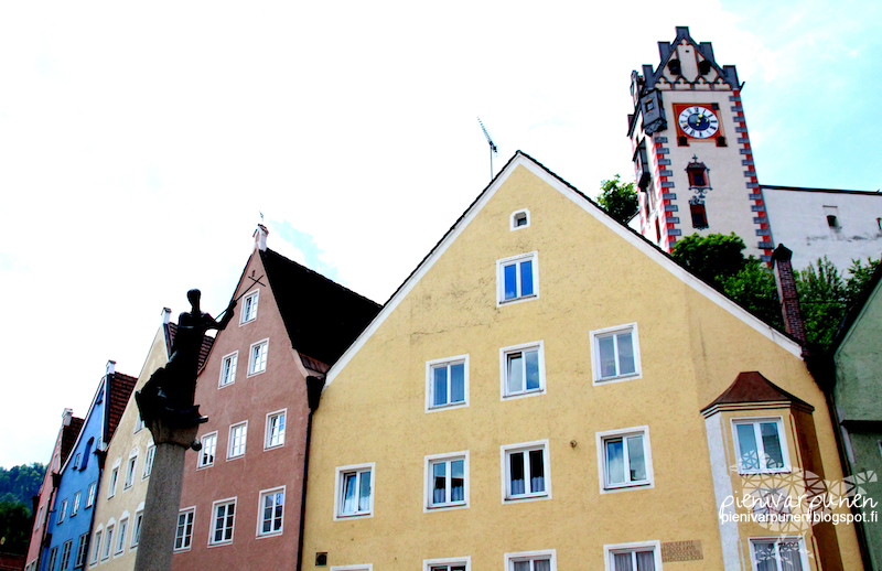 interrail-saksa-füssen-neuschwanstein-linna