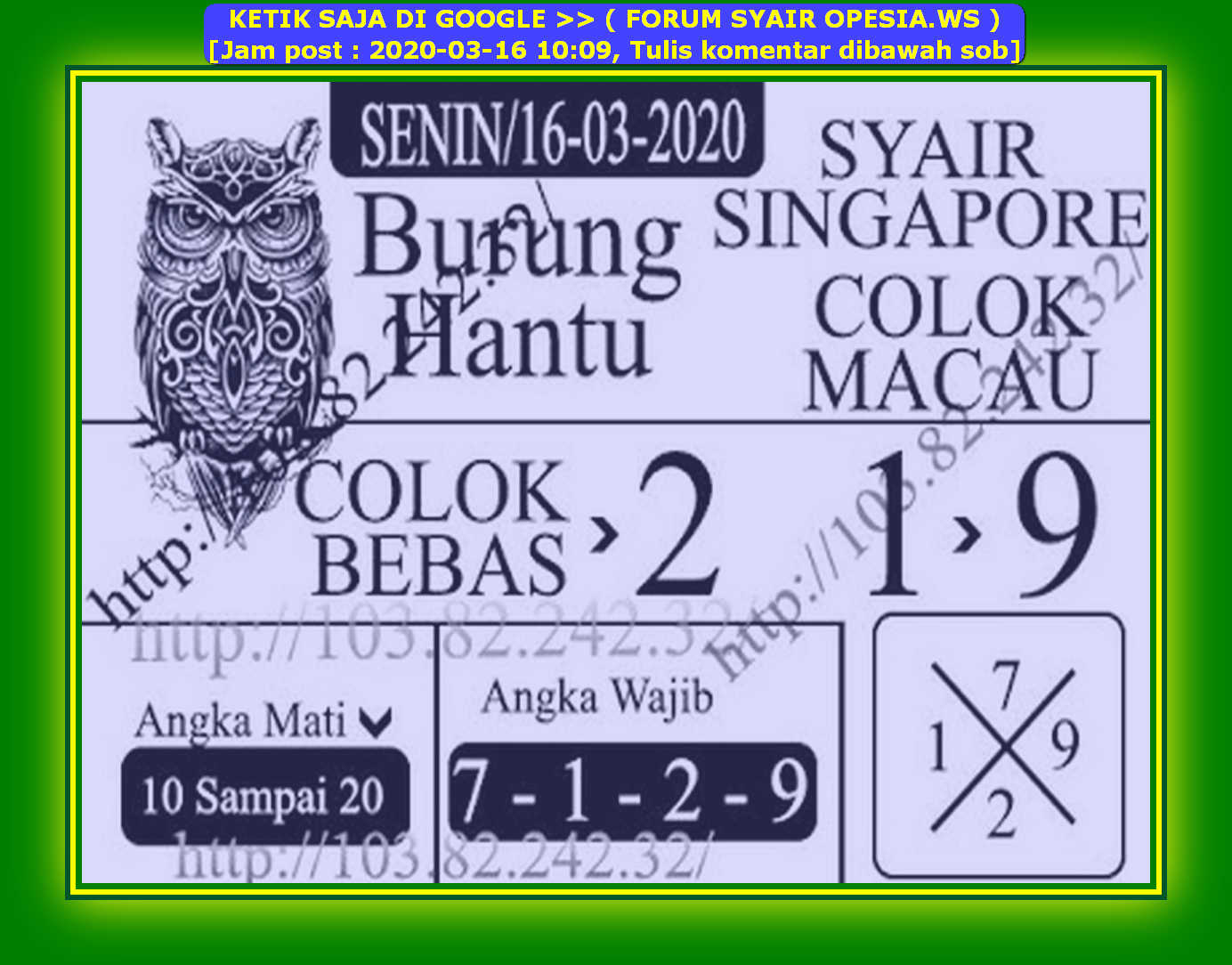 ֎ Syair hk burung hantu 14 november 2021 