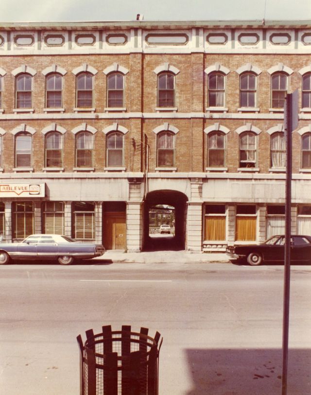 A Series of Photographs of Downtown Belleville, Ontario in 1975