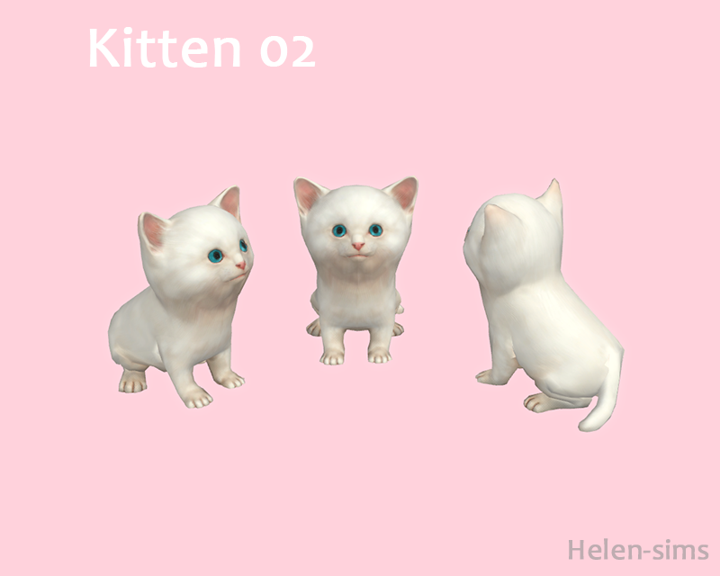Helensims TS4 Kittens