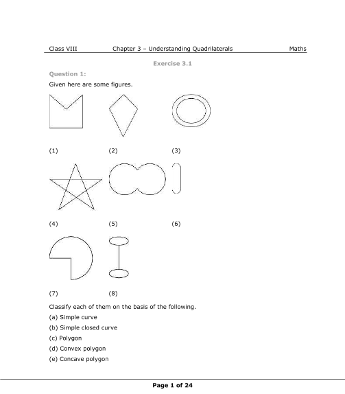 NCERT Solutions for Class 8th: Ch 3 Understanding