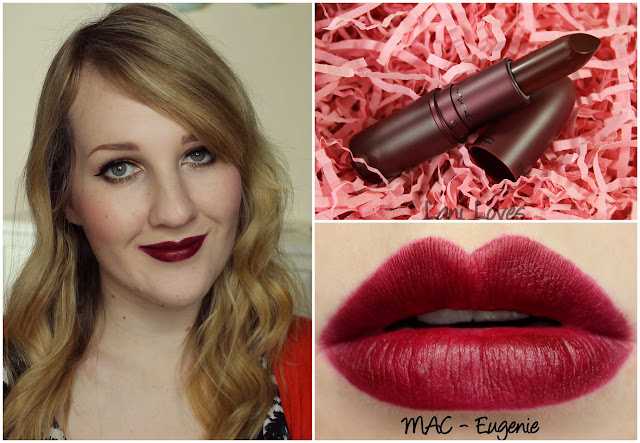 MAC Eugenie lipstick swatch