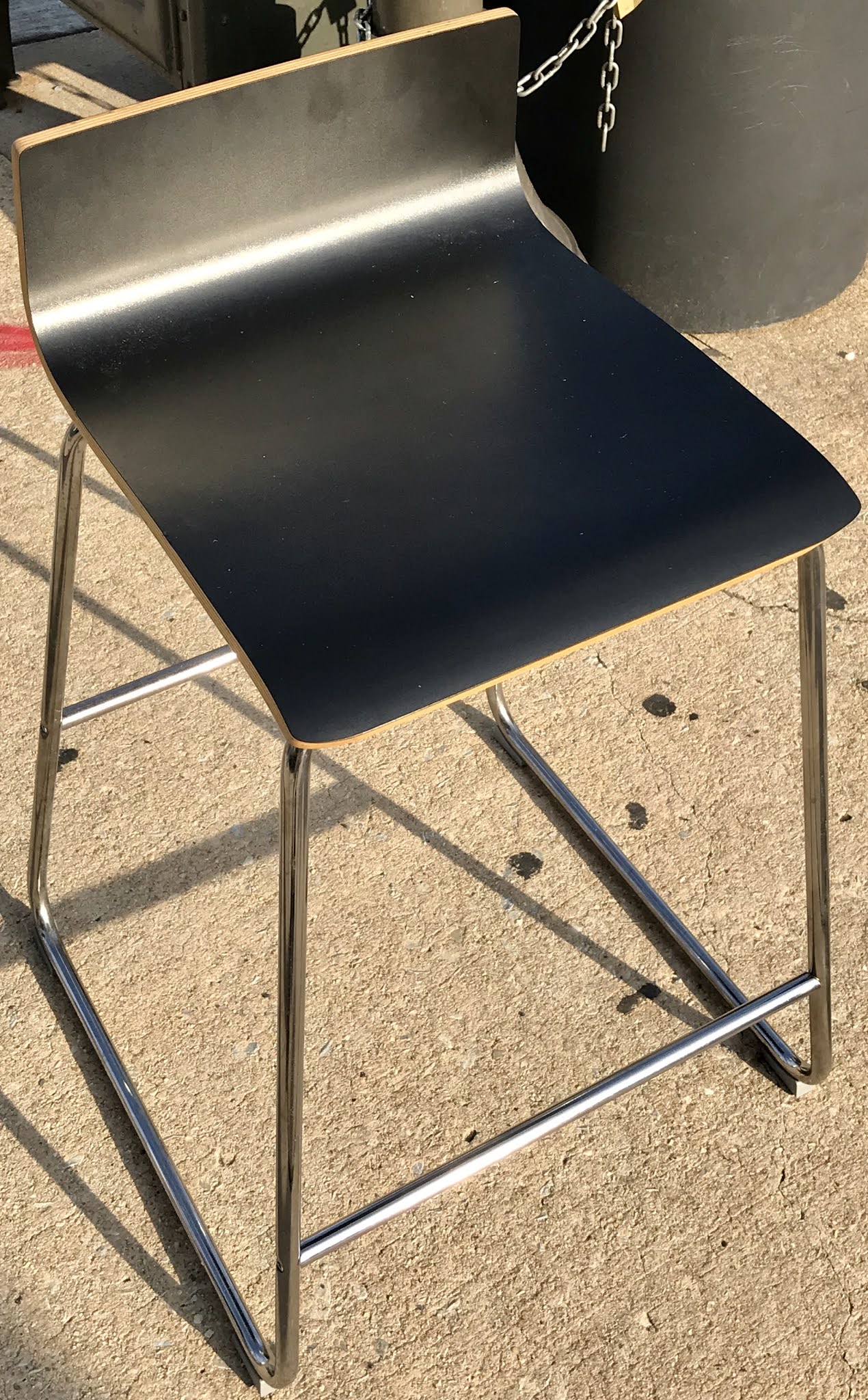 Uhuru Furniture & Collectibles Pair of SEBASTIAN Bar Stools by IKEA