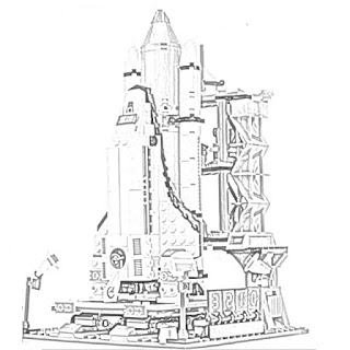 Lego NASA coloring pages coloring.filminspector.com