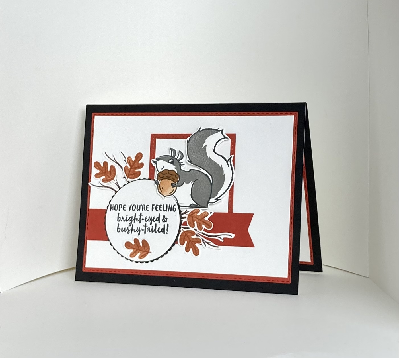 PJ's PROJECTS Sketch 430Nuts About Squirrels, Stampin Up