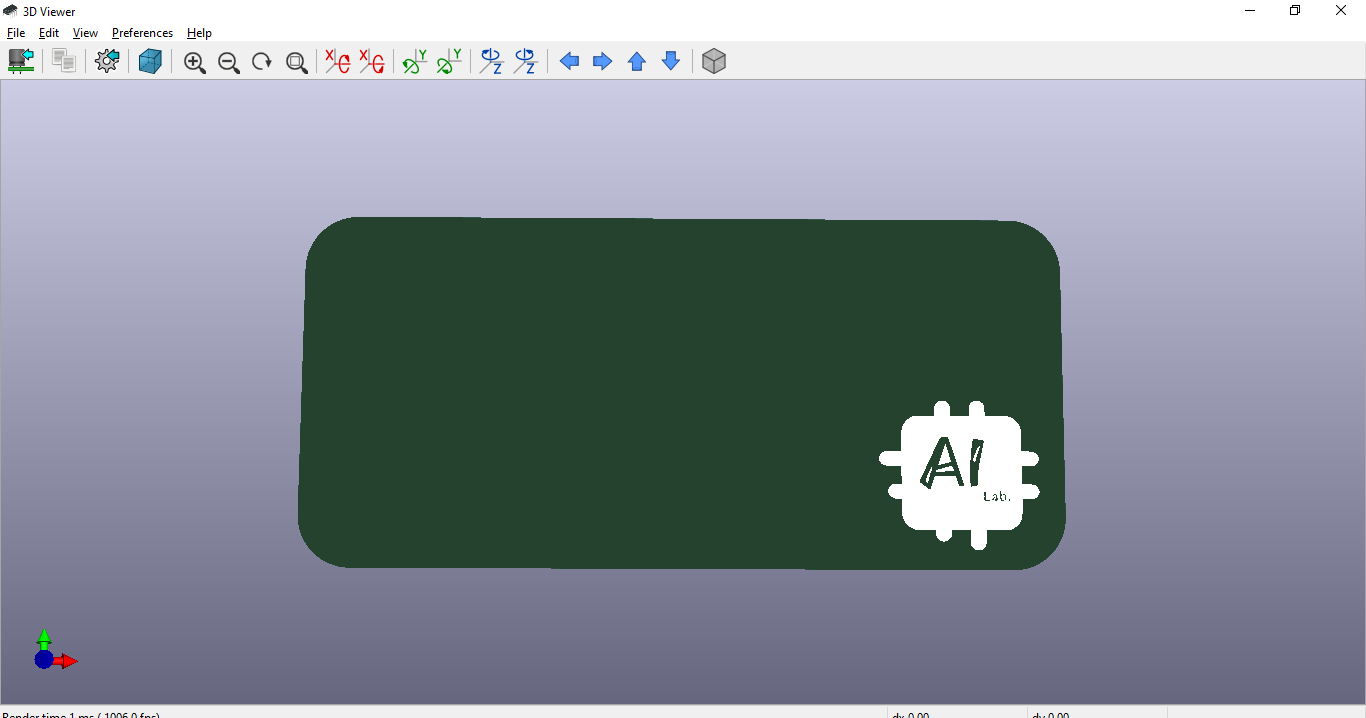 Designing round Corners PCB with KICAD