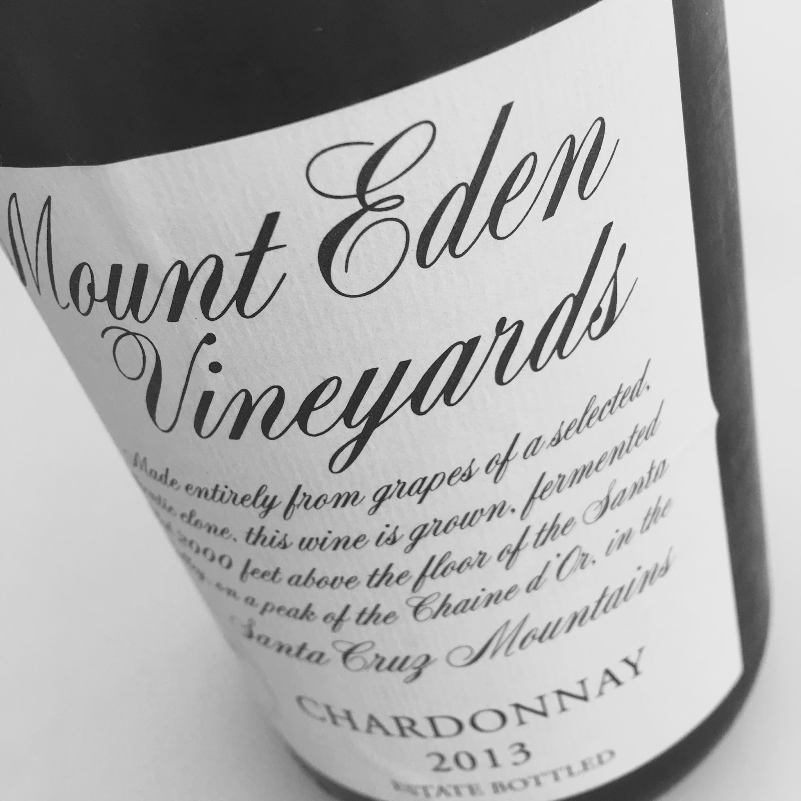 Johan P 2013 Mount Eden Vineyards Chardonnay Estate