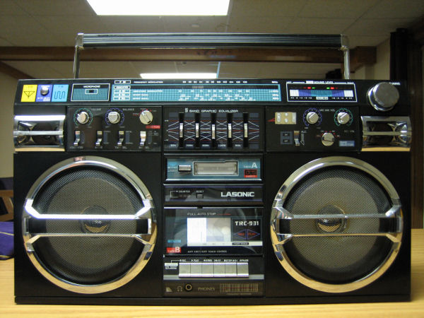 Image result for 1980s ghetto blaster