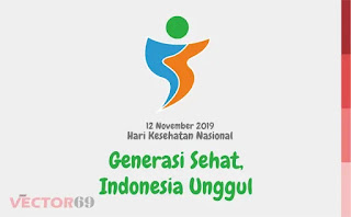 Logo Hari Kesehatan Nasional (HKN) 12 November 2019: Generasi Sehat, Indonesia Unggul - Download Vector File PDF (Portable Document Format) Logo Hari Kesehatan Nasional (HKN) 12 November 2019: Generasi Sehat, Indonesia Unggul - Download Vector File PDF (Portable Document Format)