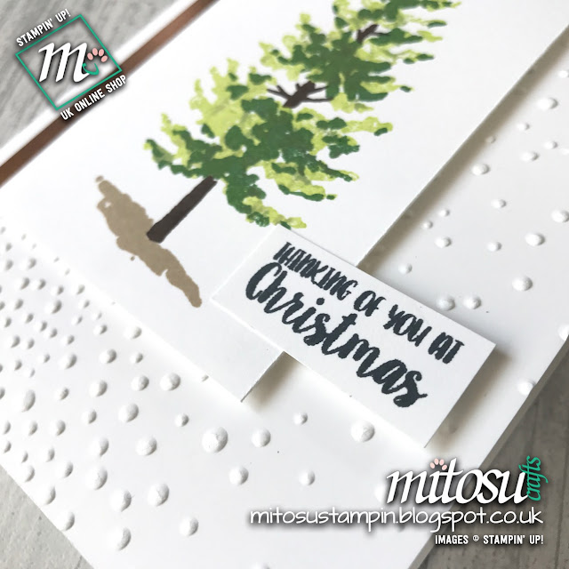 Handmade card using Season Like Christmas by Stampin' Up! from Mitosu Crafts UK Online Shop