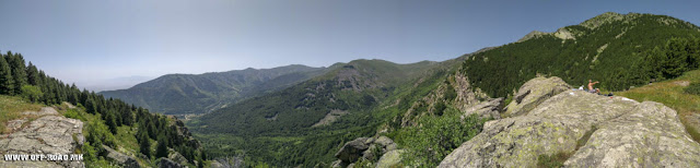 Panorama - view from Crveni Steni - Pelister National Park - Macedonia