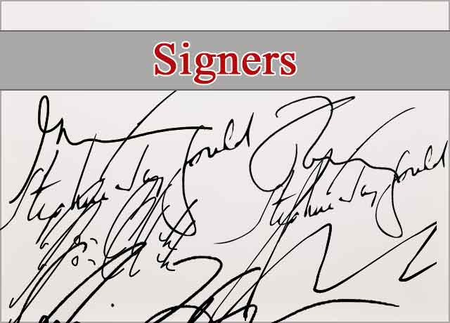 What is Signers & Co-Signers? Meaning and Definition