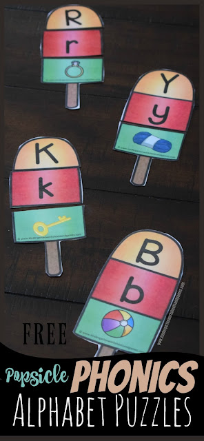 These cute Alphabet Popsicles are such a fun, hands-on on way for kids to practice letter matching and phonics skills with summer activities for kindergarten. Use these way for preschool, prek, kindergarten, and first grade kids to practice beginning letter sounds and matching upper and lowercase letters. These cute Alphabet Popsicles are such a fun, hands-on on way for kids to practice letter matching and phonics skills with summer activities for kindergarten. Use these way for preschool, prek, kindergarten, and first grade kids to practice beginning letter sounds and matching upper and lowercase letters.