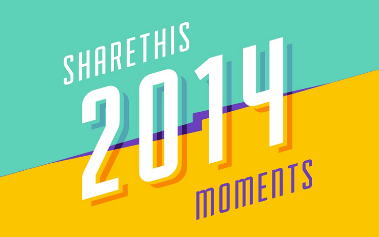 A Look Back At The 2014 #SocialMedia Sharing Trends - #infographic