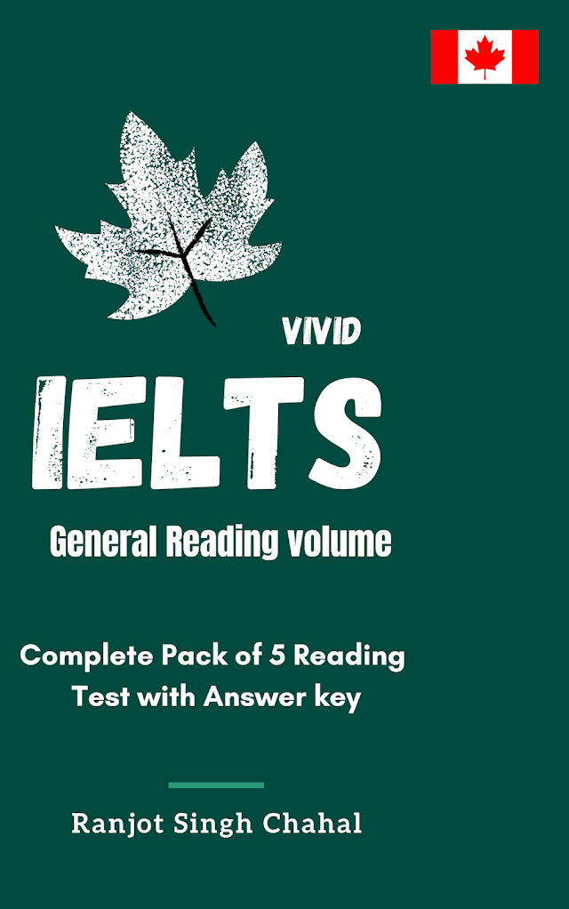 Vivid General IELTS Reading volume / Ebook, Ranjot Singh Chahal (2021-22)