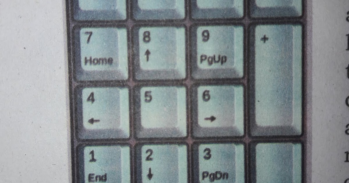 Explain the Numeric Keypad, Home Keys, Guide Keys