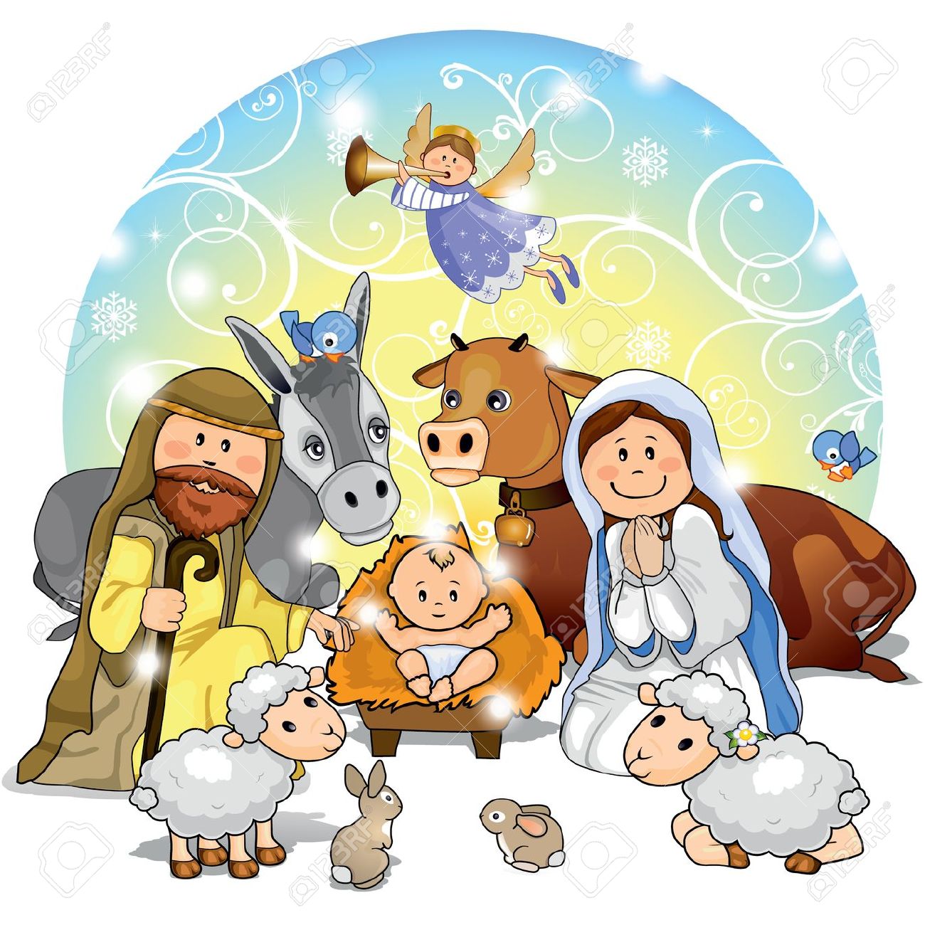 clipart holy family nativity - photo #15