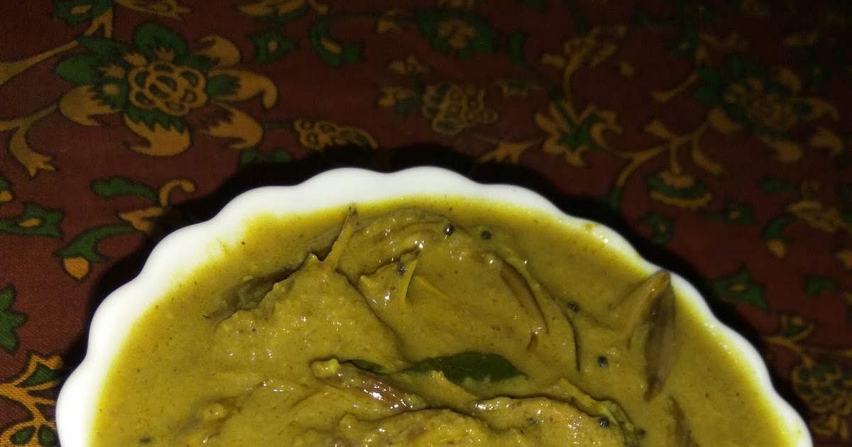 Kongu Traditional Recipes BANANA FLOWER CURRY KUZHAMBU
